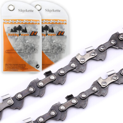 2x Yard Force Ersatz Sägekette Kette AS SC13 für 20 Volt Akku Kettensäge LS C13