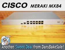 Cisco Meraki MX84 MX84-HW - Cloud Managed Security Appliance - for Parts