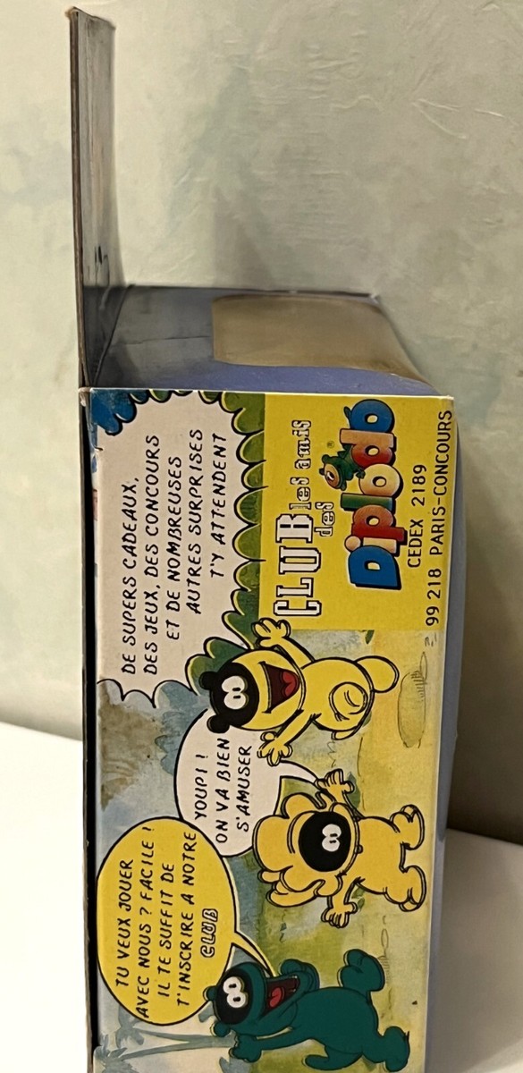 Figurine Pocket Zaurus DIPLODO Bandai 1986 - Papeterie Memo Magnet - Boîte Abîmée