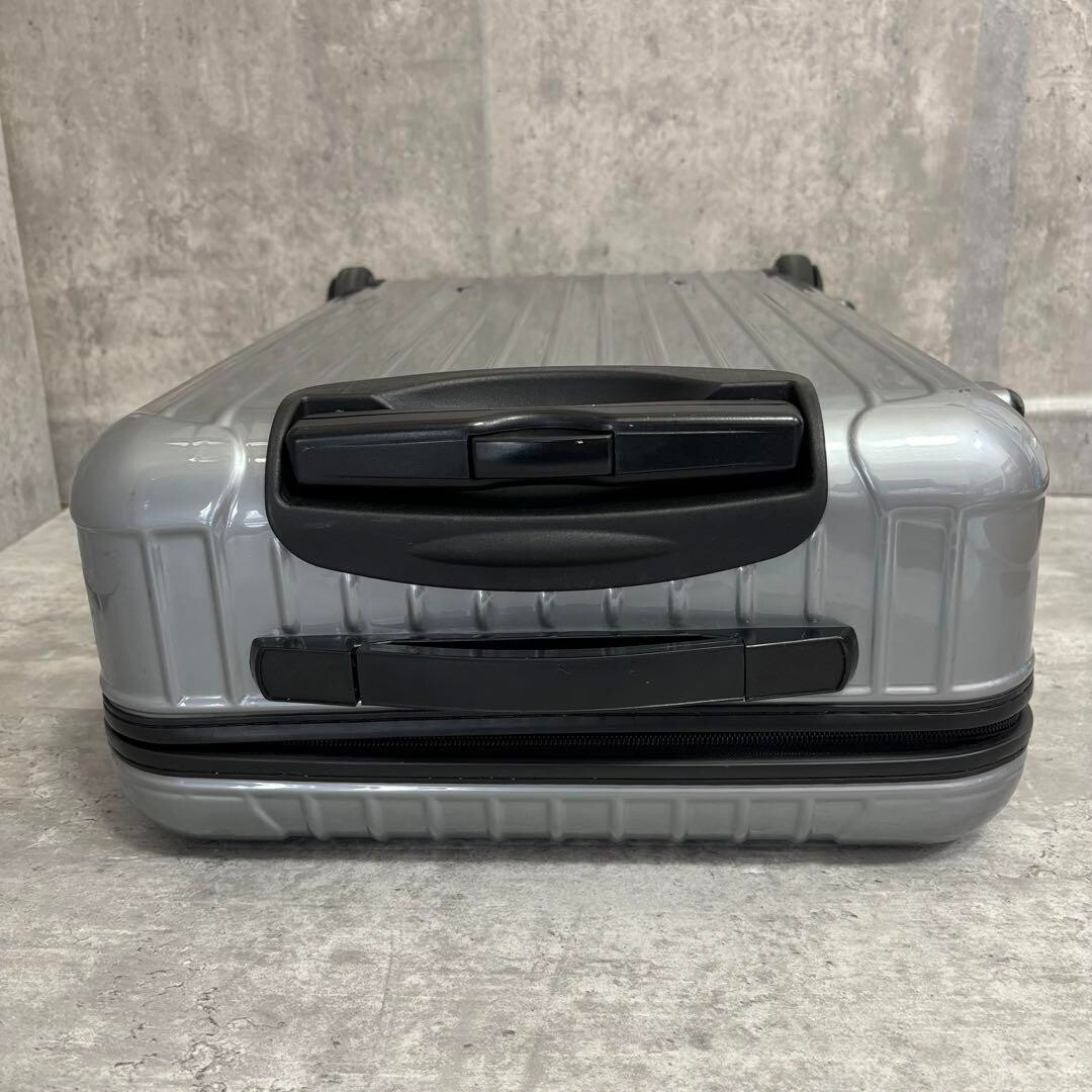 RIMOWA SALSA 32〜35 ℓ シルバー RIMOWA salsa 35L Silver 2-wheels Carry Case Suitcase 856 52