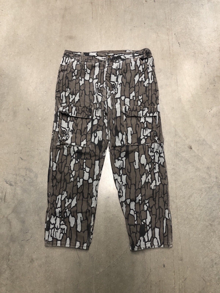 Vintage 1980's Carhartt TreBark Camouflage Hunting Pants Men's