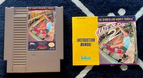 Skate or Die 2 NES CIB SIN PRECIO BASE COMO NUEVO Estado - &iexcl;S&uacute;per Raro!