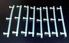 Kid Connection Road Racing Set Replacement Parts Lot of 8 Glow In Dark Railings