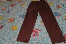 VTG 90s Levi's Pleated Parachute Pant High-Waisted Made in USA Women's 14 Brown