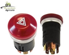 INTERRUTTORE PULSANTE 4 FRECCE PER TRATTORE FIAT SERIE 46-56 ECC 5122659