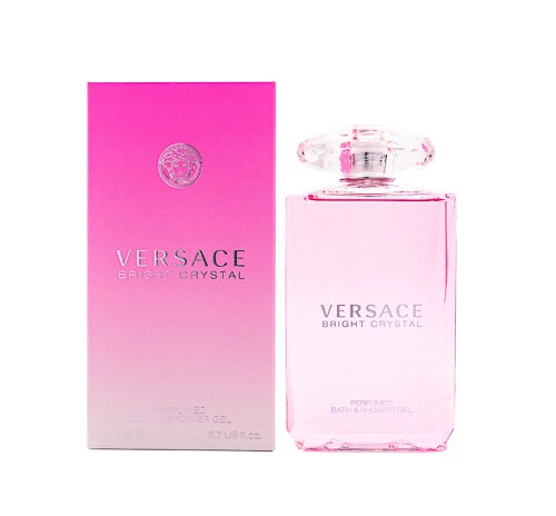 Bright Crystal by Versace 6.7 oz Perfumed Shower Gel for Women New in Box