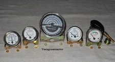 Allis Chalmers Gauge kit D19 Diesel Gas Tachometer Temp Oil Pressure Fuel Amp
