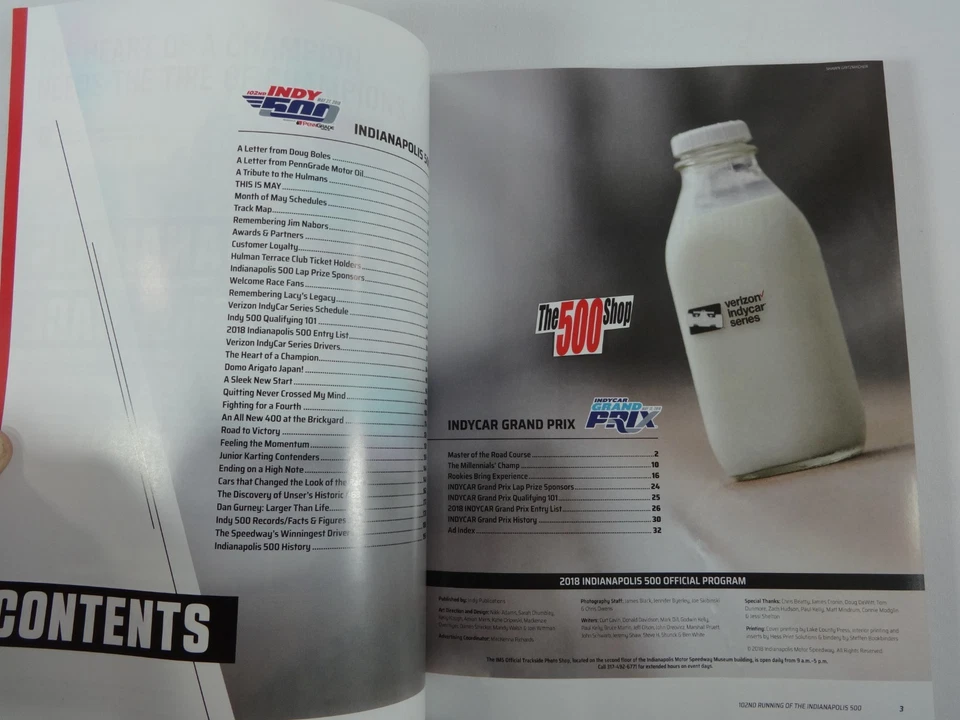 2018 Indianapolis 500 102nd Running Brickyard 400 25th Annual Collector Program - Image 4 of 4