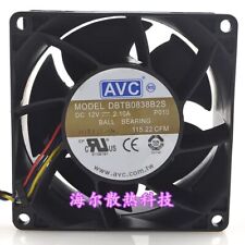 AVC DBTB0838B2S DC12V 2.10A 8038 8CM 4-Wire PWM Cooling Fan