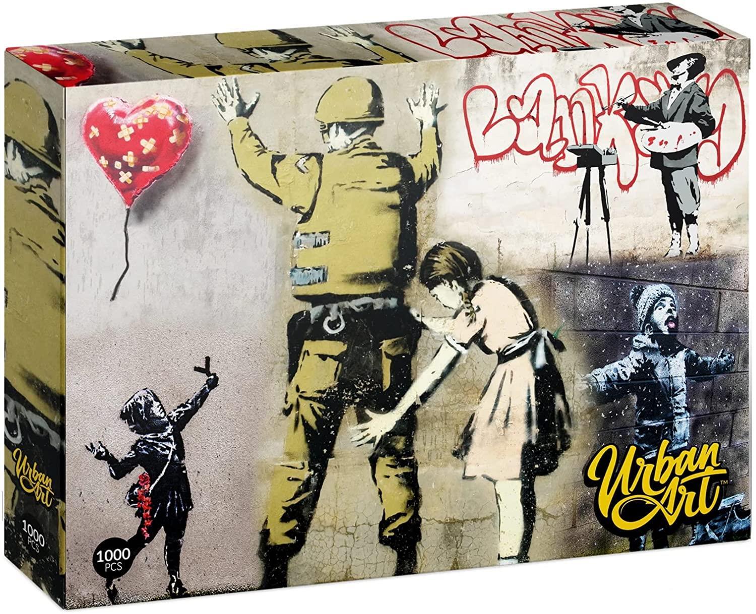Banksy 'Graffiti Painter' Urban Art 1000 Piece Jigsaw Puzzle