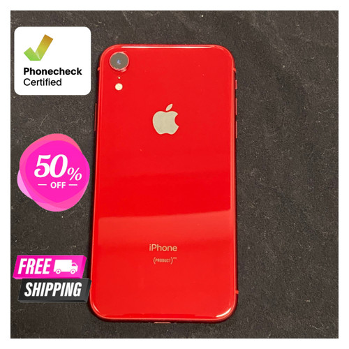 Apple iPhone XR 64GB Unlocked Verizon AT&T T-Mobile Black Red Blue Phone