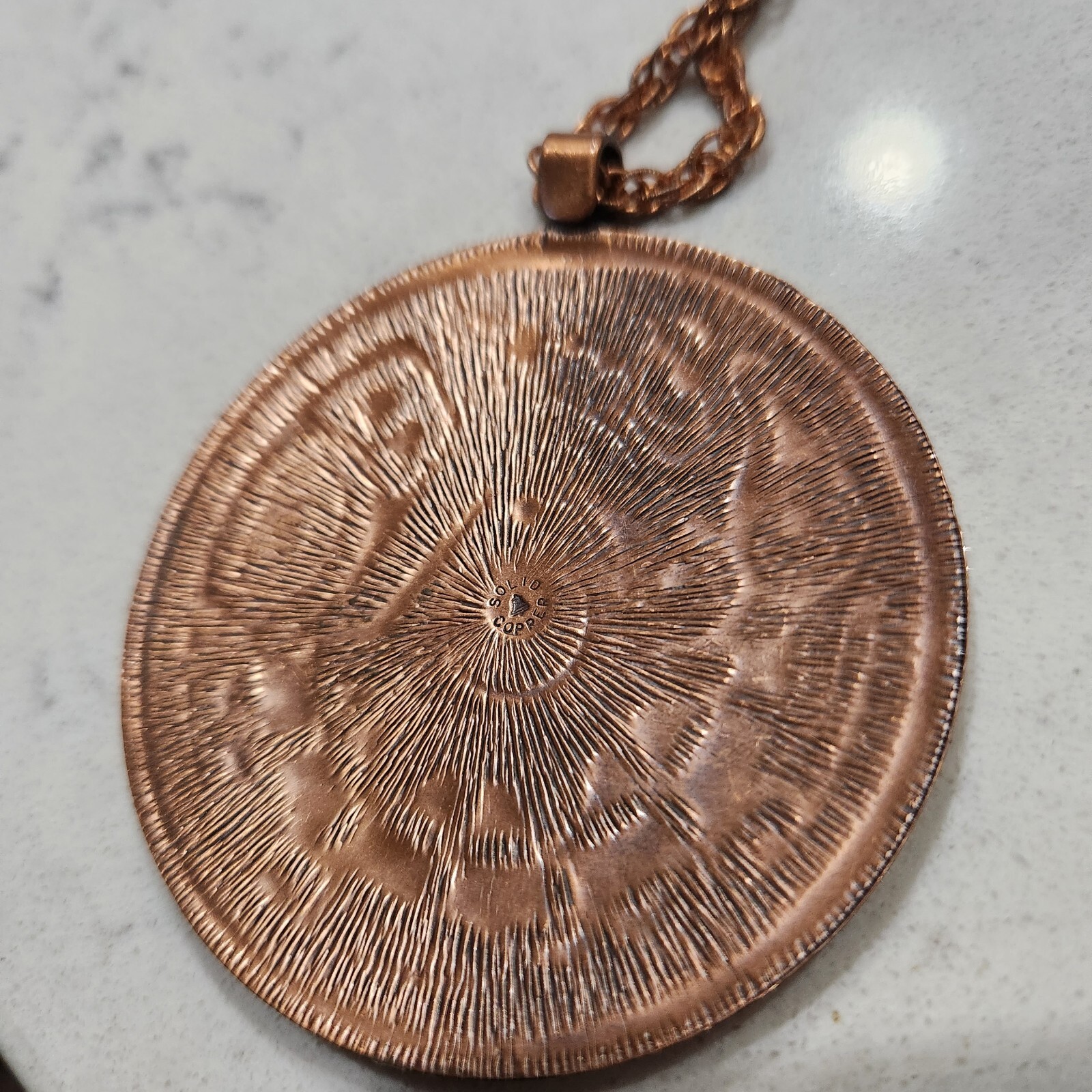 Vintage Solid Copper Necklace. Bell Trading Post … - image 5