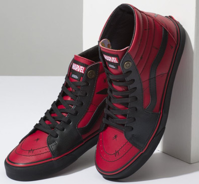 deadpool vans shoes