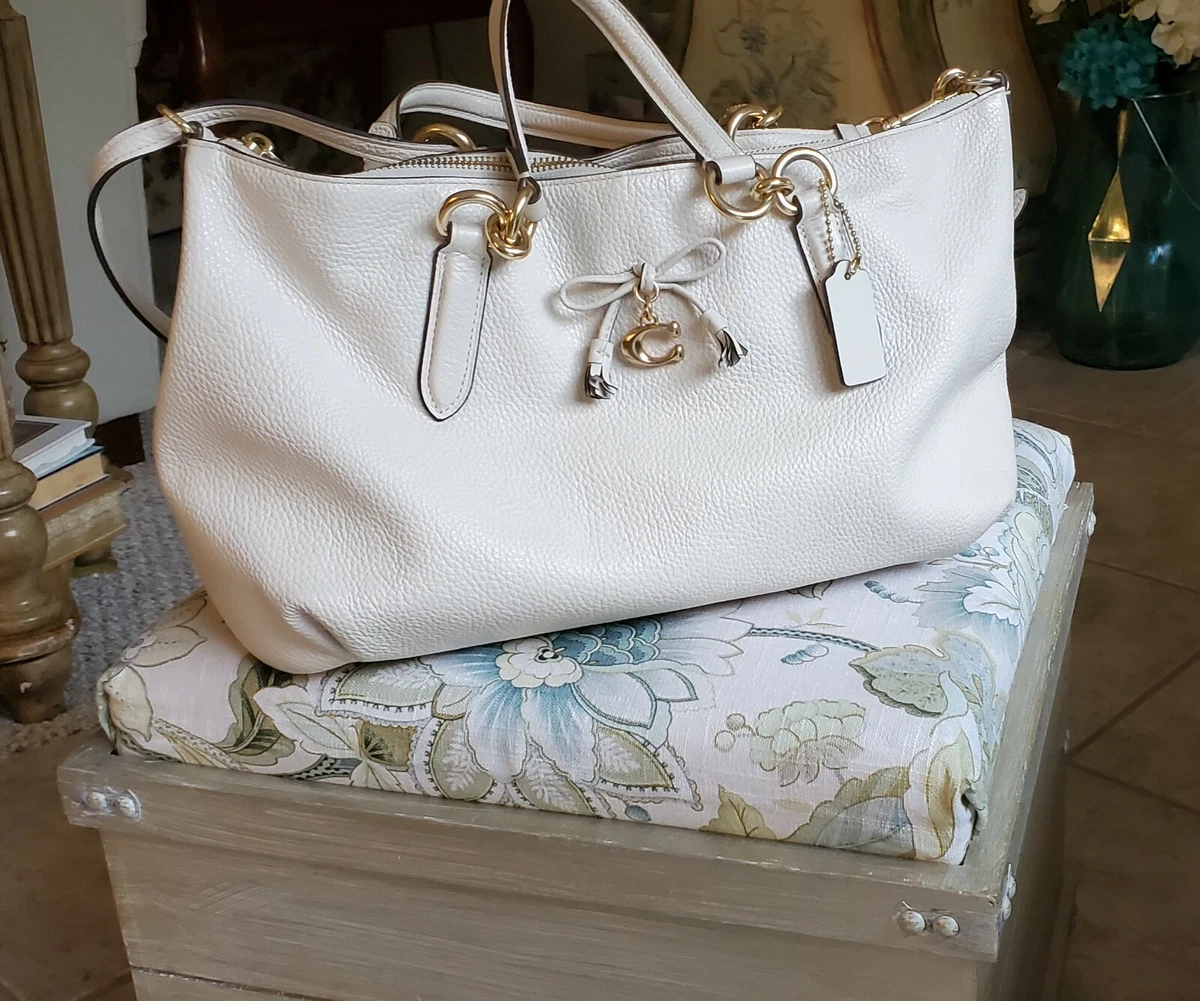 Coach tassel bag sale