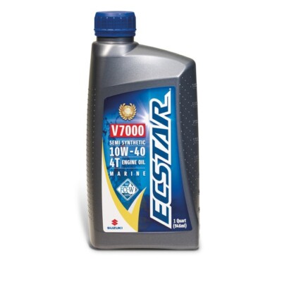 OEM Suzuki ECSTAR V7000 Semi-Synthetic Marine 4-Cycle Engine Oil (Quart)