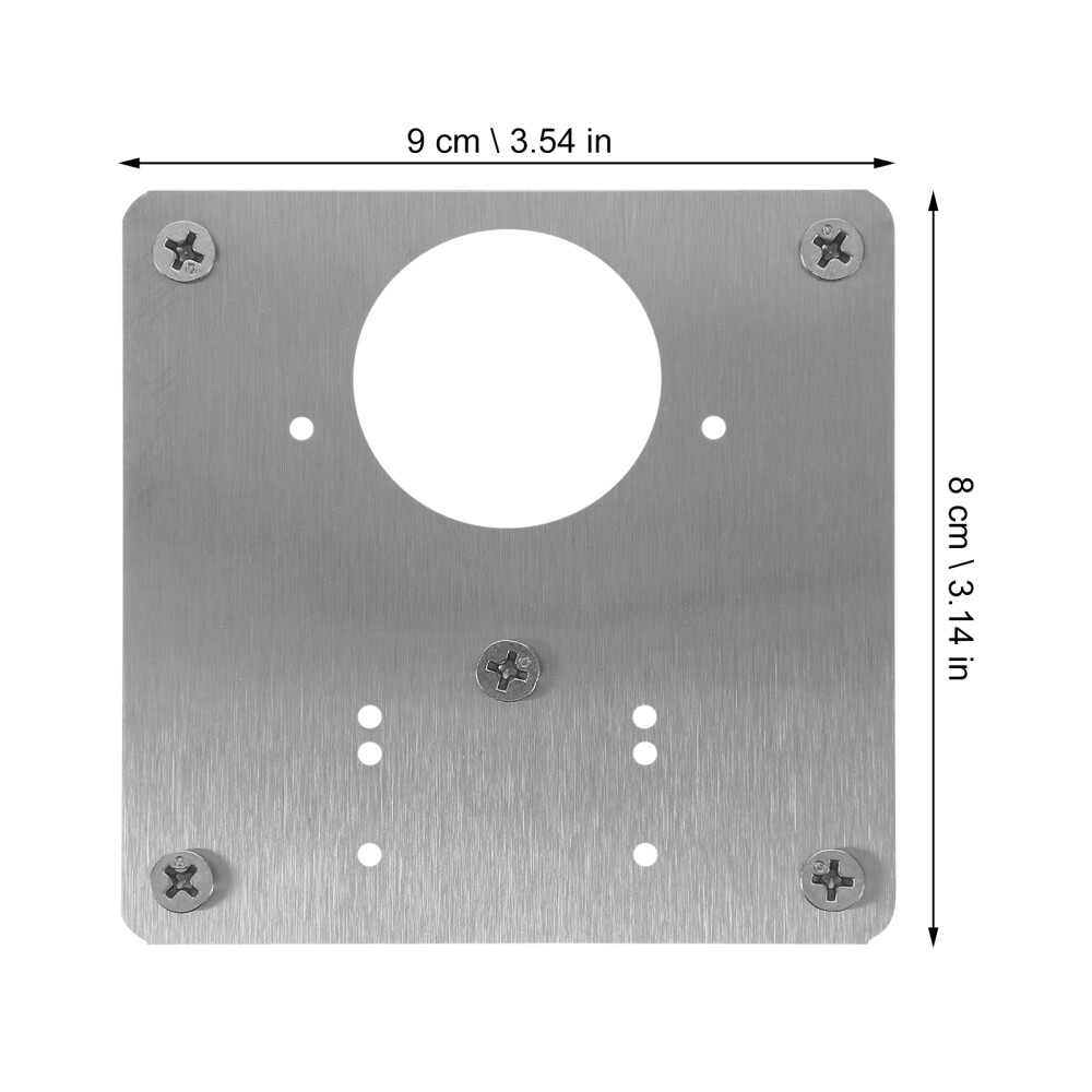 6 Pcs Stainless Steel Repair Patch Kitchen Door Hinges eBay