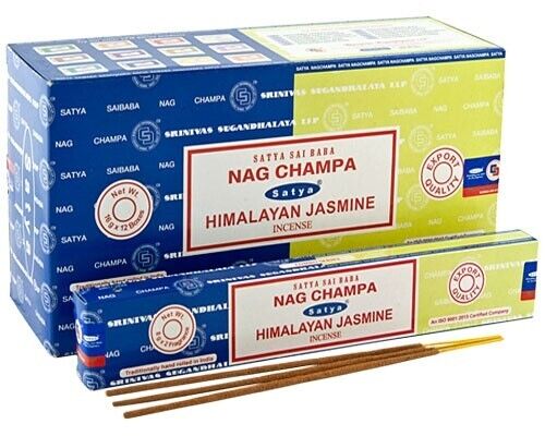 Satya Nag Champa + Himalayan Jasmine - 16 Gram Pack