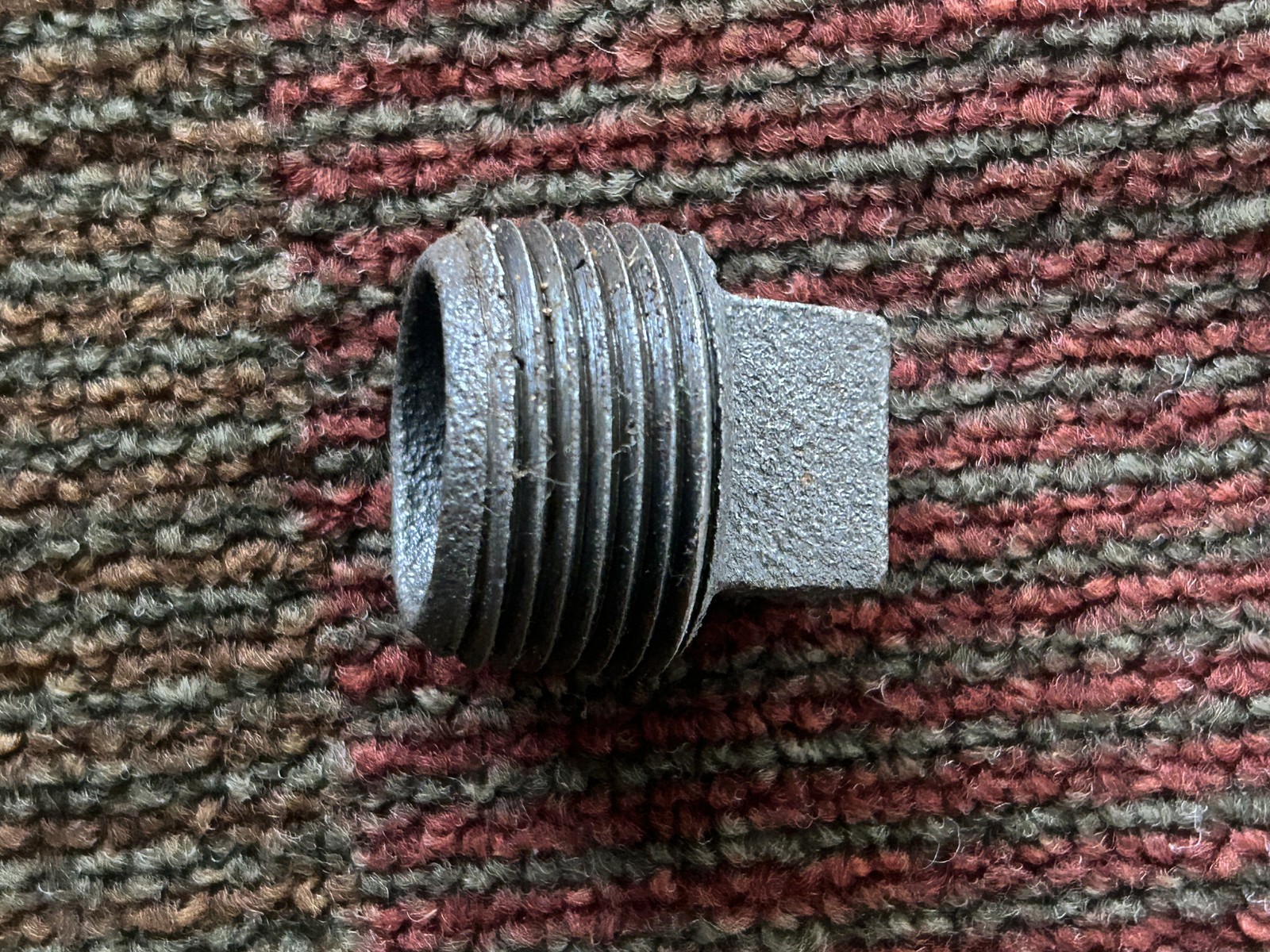1 inch black Iron Pipe Plug Fitting