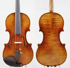 Powerful Master Handmade Violin Guarnieri "Ole Bull" 1744 Violin Copy M7045
