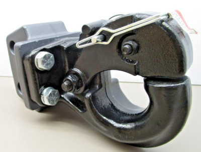 15T Pintle Hitch Hook  30,000lbs Capacity  Includes HJK19 2-Bolt Mount 2''-3''