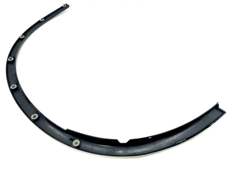 Dodge Durango 2011-2025 guardabarros del pasajero delantero moldura del arco de rueda OEM negro Foto 4 de 4