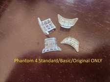 4x Genuine DJI Phantom 4 *Standard* Clear End Caps for Motor LED Propeller Body