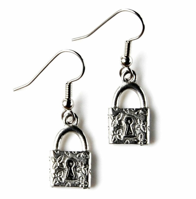 Padlock Earrings eBay