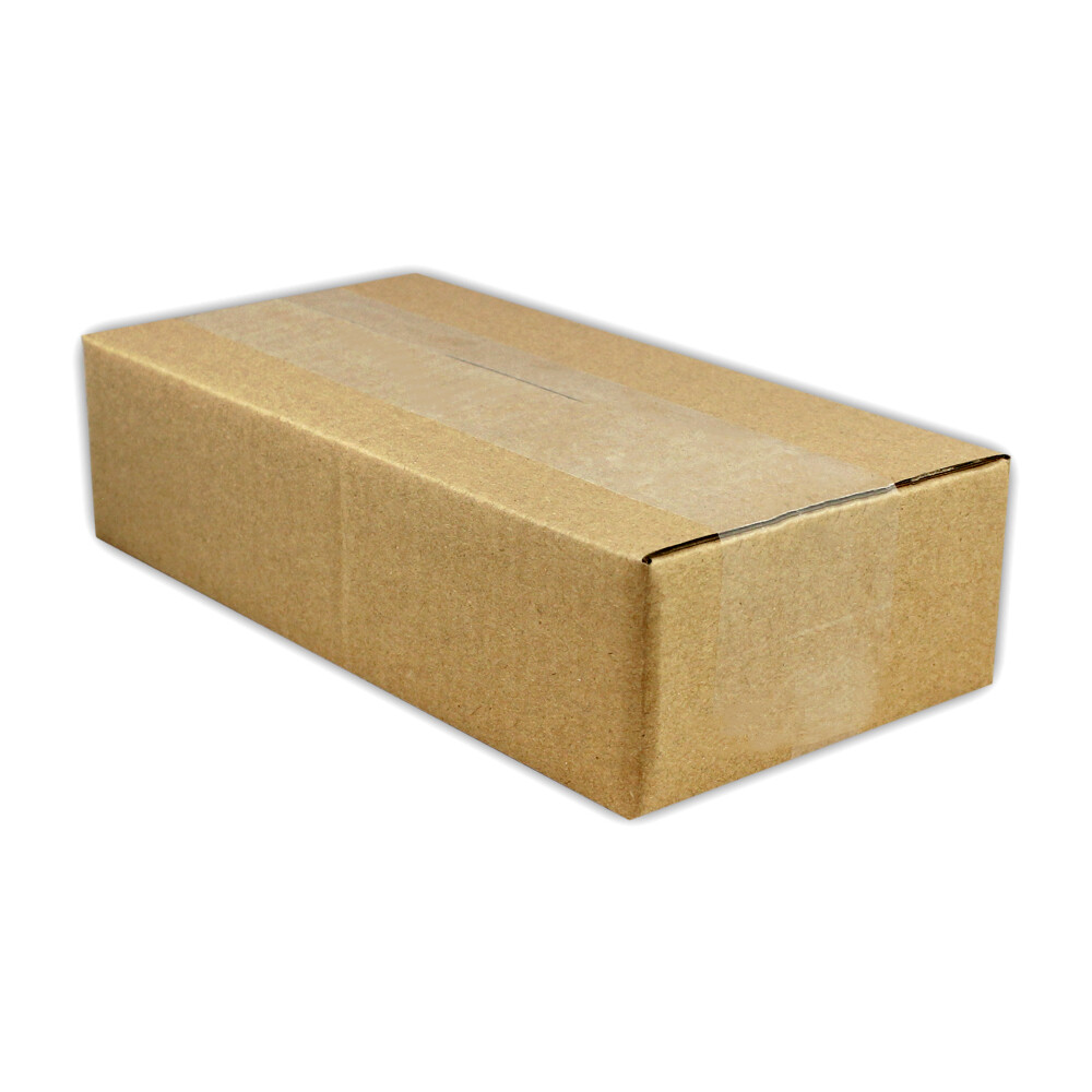 100-Pack 6x4x3" Cardboard Shipping Boxes - EcoSwift Brand Corrugated Mailing Boxes, Single Wall