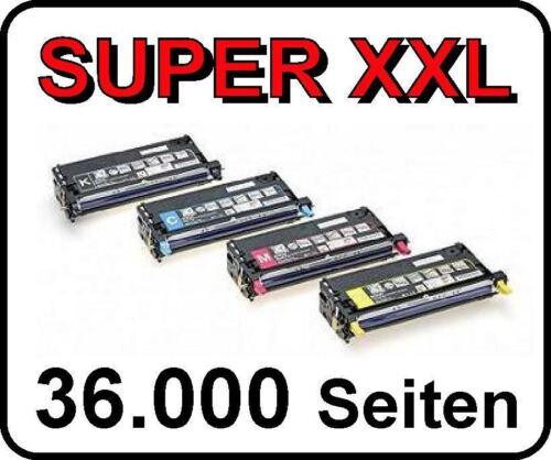 4 X Toner Cartuccia Per Dell 3130 3130cn - Alta Capacità - Foto 1 di 1