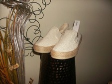 Esprit Nadine Natural Crochet Sneaker Size 9....