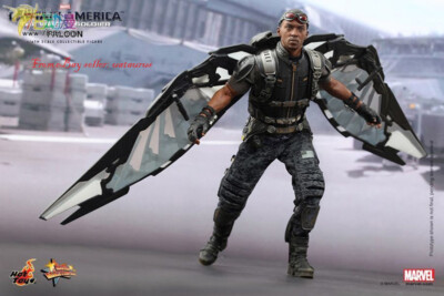 Hot Toys 1/6 Mms245 Captain America: The Winter Soldier: Falcon In