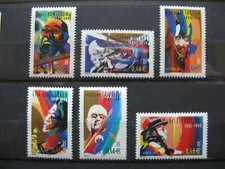 TIMBRES FRANCE N° 3500 à 3505 (GRANDS INTERPRETES DE JAZZ) -NEUFS** - ANNEE 2002