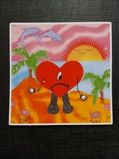 Bad Bunny Un Verano Sin Ti Album Glossy Sticker Waterproof! Bad Bunny Un Verano Sin Ti Album Glossy Sticker Waterproof!