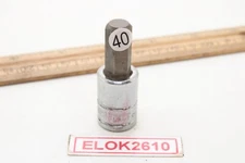 Powerbuilt 3/8" Drive x 10mm Metric Chrome Hex/Allen Bit Socket