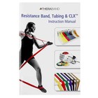 Thera-Band Resistance Band Tubing Book Manual Gym HOME Exercises Routines Guide