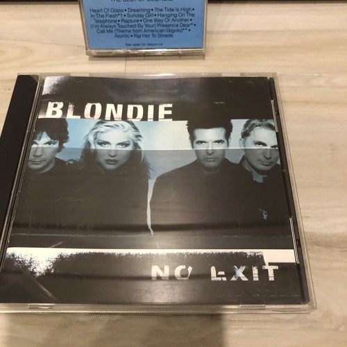 BLONDIE - The Best of Blondie Cassette & No Exit CD 💿 LOT - Picture 3 of 5