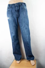 Rock & Republic Bootcut Stretch 36 (35 X 35) Men's Denim Jeans Button Wash