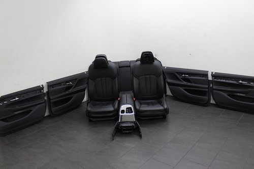 BMW 7er G12 Innenausstattung Leder Sitze Memory Komfortsitze Komfort schwarz