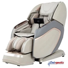 Taupe Osaki OS-Pro 4D Tech Emperor SL-Track Heated Back Zero-G Massage Chair