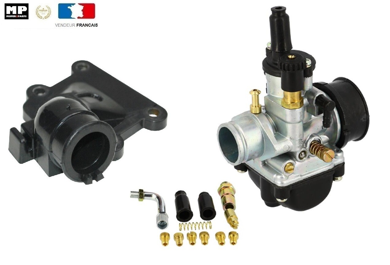 Carburateur PHBG 19 type Dellorto pour le remplacement d'admission de scooter Yamaha Bw's