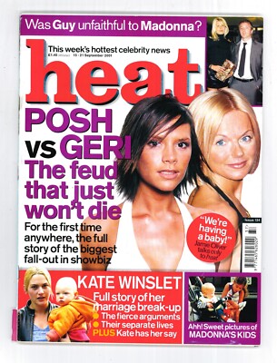 Heat Magazine 1999 - 2006 Back issues Entertainment Gossip