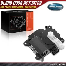 Right Main HVAC Heater Blend Door Actuator for Toyota Highlander Lexus RX400h