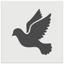 Dove Flying Silhouette Bird Wall Cookie DIY Craft Reusable Stencil