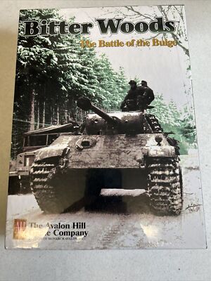 BITTER WOODS - AVALON HILL - 1ST EDITION - ORIGINAL SHRINK WRAP!!!!!