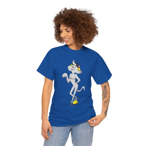Vintage Wordsworth Cat T-Shirt, Heathcliff Cartoon Shirt, Roller Skate Cat Tee - Picture 98 of 118