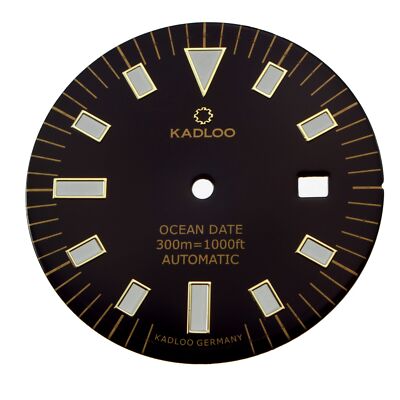 KADLOO Ocean Date Zifferblatt für ETA 2824-2 und andere Uhrwerke
