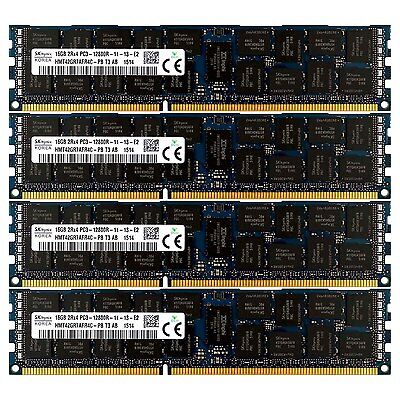 Memory For Dell PowerEdge  R910 R915 C1100 C8220 M710HD T710 32GB 4 x 8GB 
