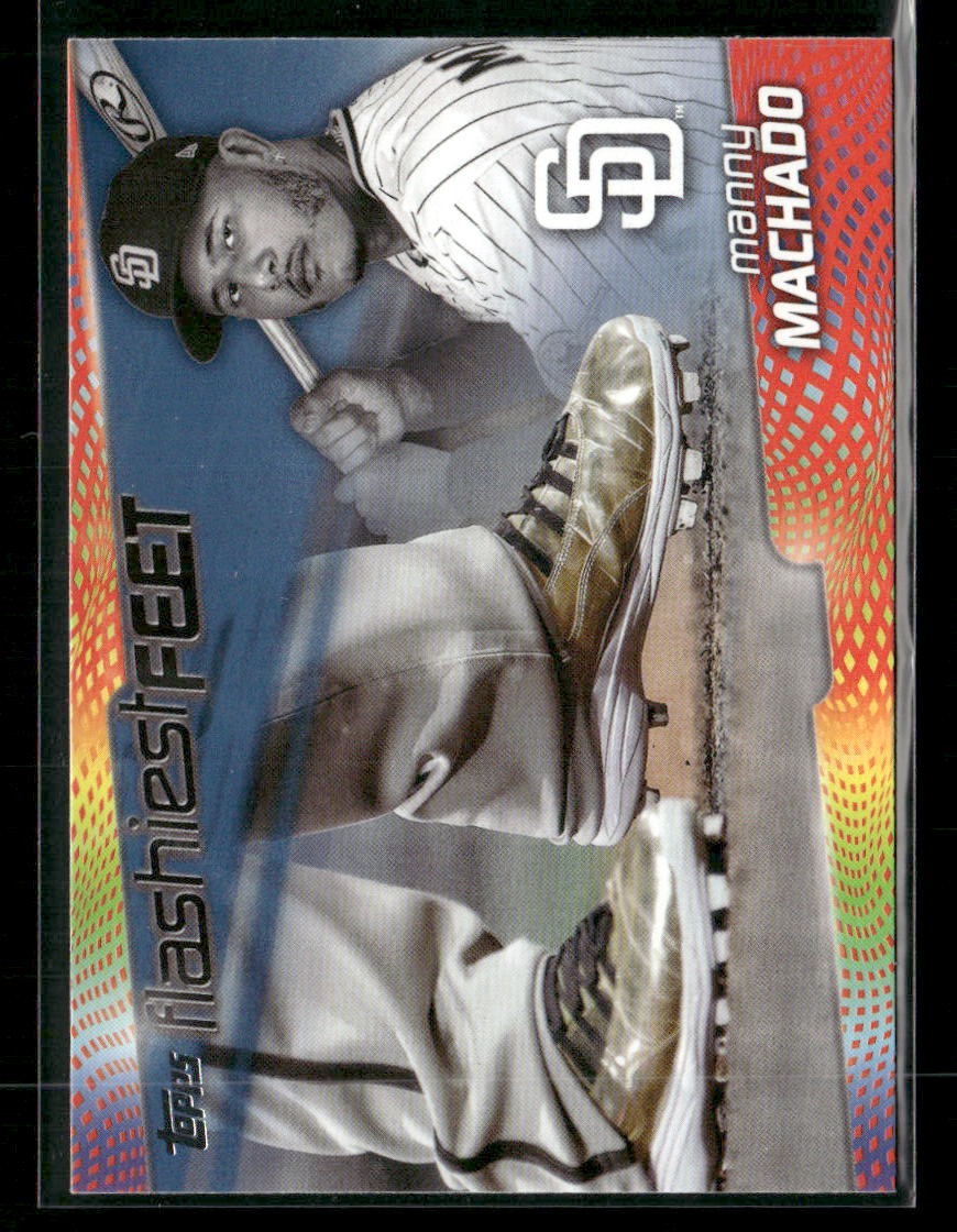 2022 Topps #FF-3 Manny Machado Flashiest Feet