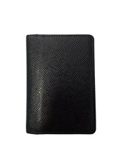LOUIS VUITTON Taiga Organizer in Black Leather, Men's