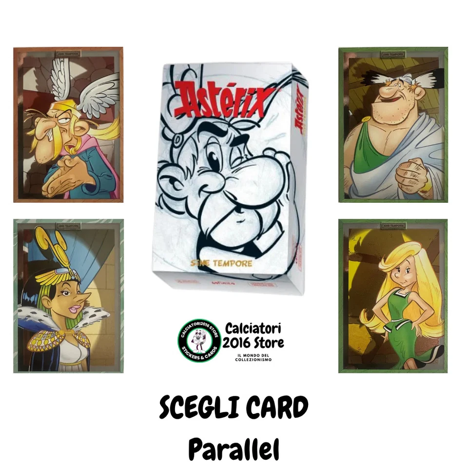 Asterix Sine Tempore Panini Treasure Box - Scegli Choose Card Parallel Silver